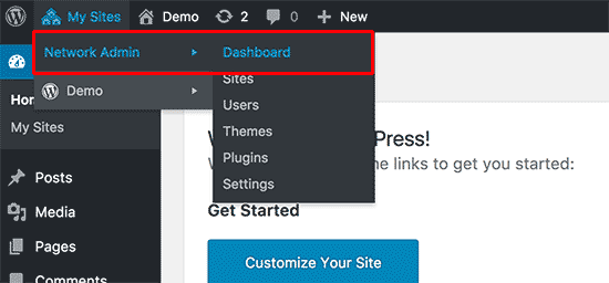 How to configure Network settings