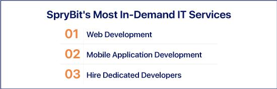 Sprybit's Most In-Demand IT Services